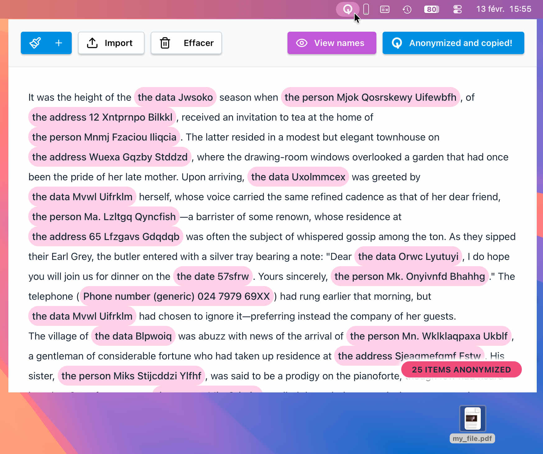Quieta.ai Interface